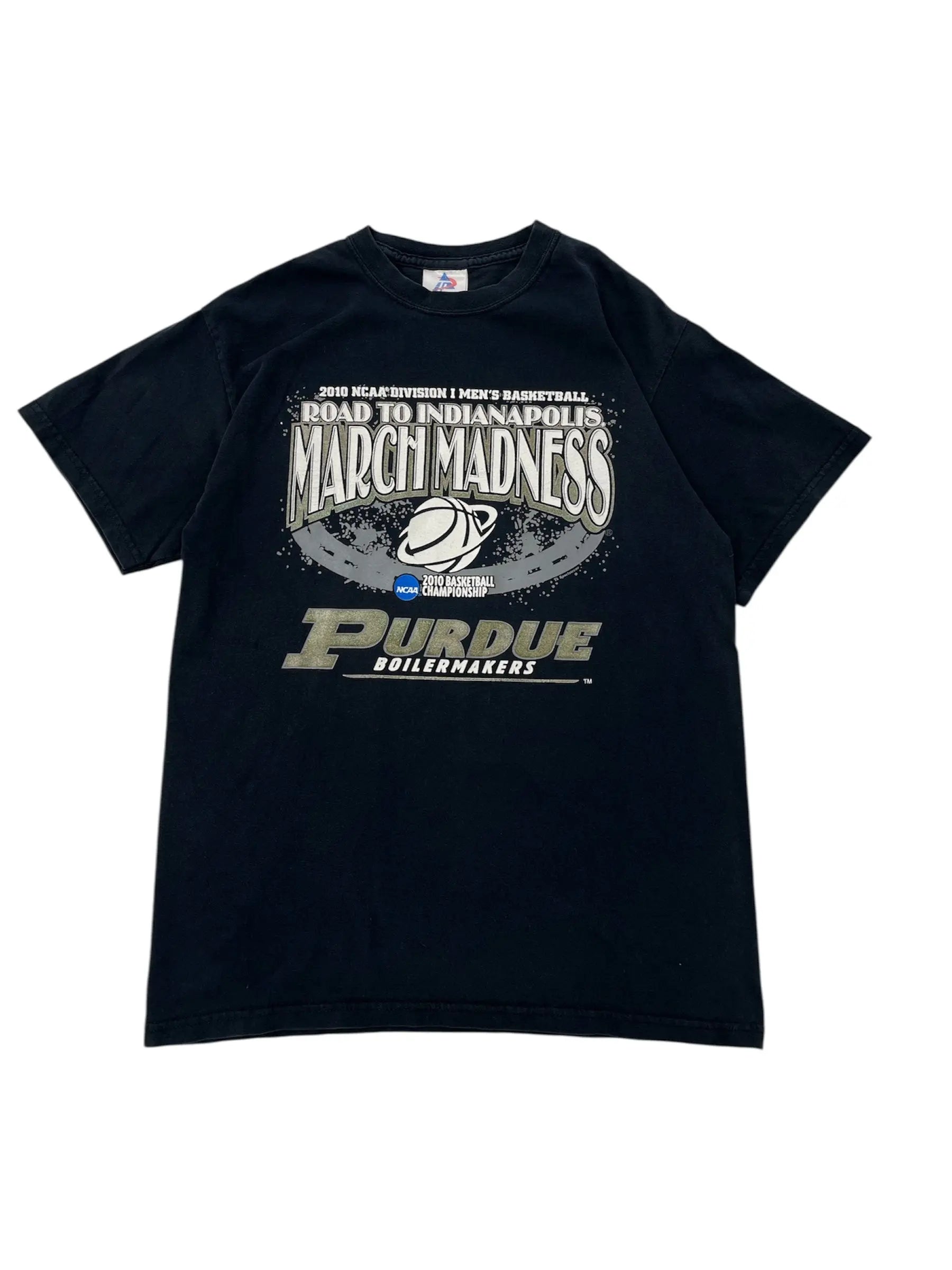 2010 Purdue Basketball Graphic Tshirt - M Hammered Threads