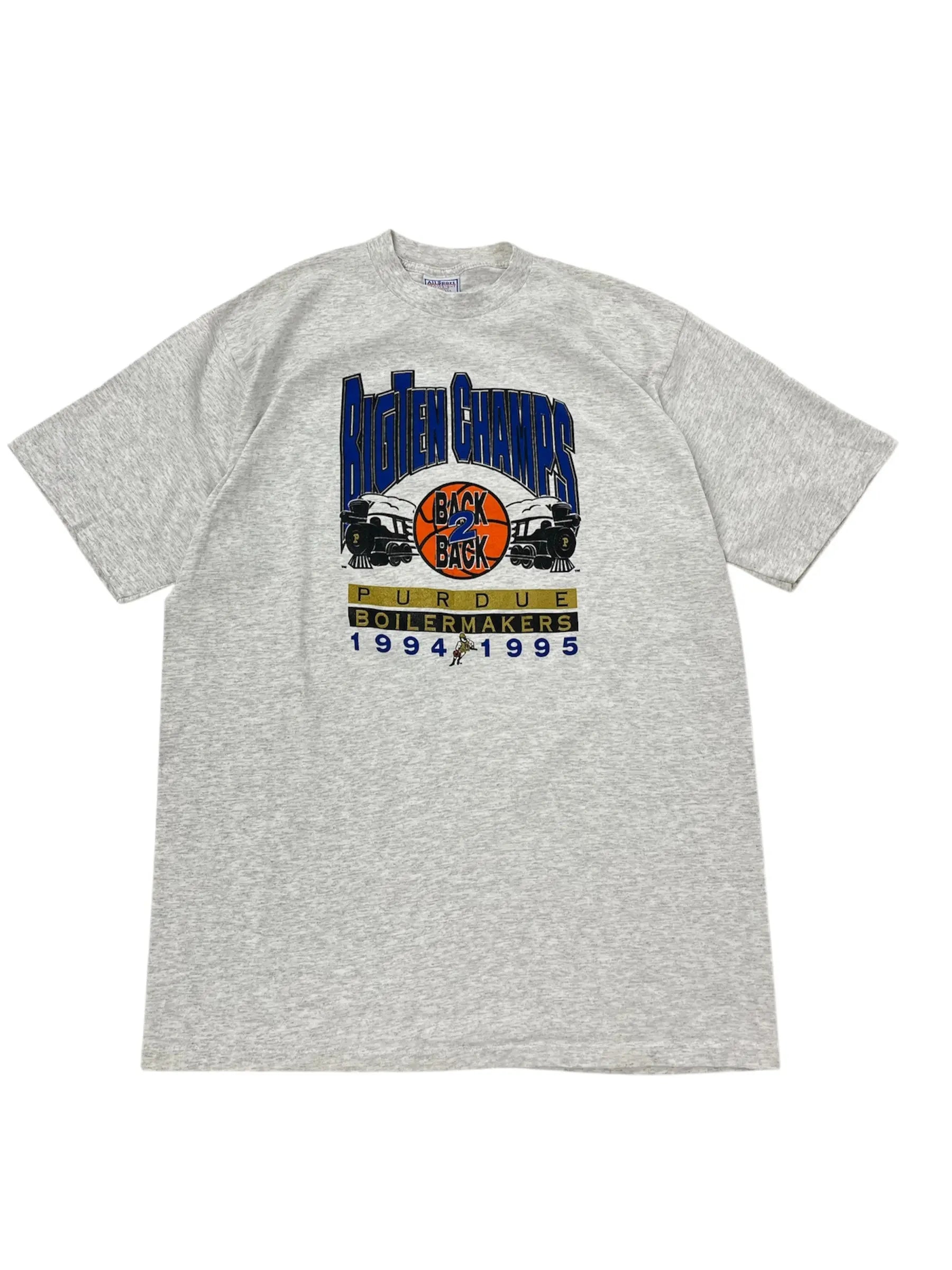 1995 Purdue Basketball Big Ten Champs Graphic Tshirt - xl Hammered Threads