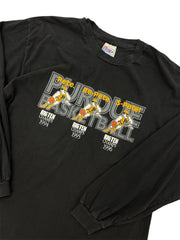 1996 Purdue 3 Pete Big Ten Champs Graphic Basketball Long Sleeve Tshirt - xl Hammered Threads