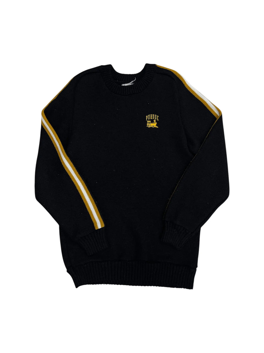 Vintage 80s Purdue Embroidered Sweater - S Hammered Threads