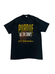 1995 Purdue Big Ten Champs Graphic Basketball Tshirt - XL Hammered Threads