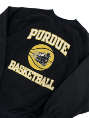 Vintage 90s Purdue Basketball Graphic Crewneck Sweatshirt - XL Hammered Threads
