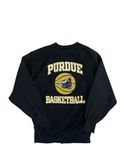 Vintage 90s Purdue Basketball Graphic Crewneck Sweatshirt - XL Hammered Threads