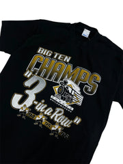 1996 Purdue Big Ten Champs Graphic Basketball Tshirt - L Hammered Threads