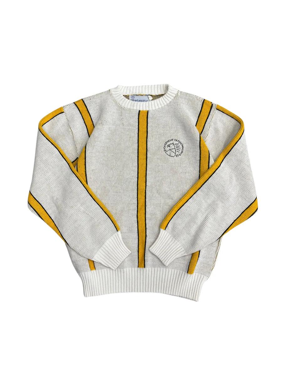 Vintage 90s Purdue University Embroidered Sweater - L Hammered Threads