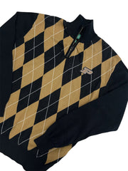 Y2K 2000s Purdue Embroidered Pullover Sweater - M/L Hammered Threads