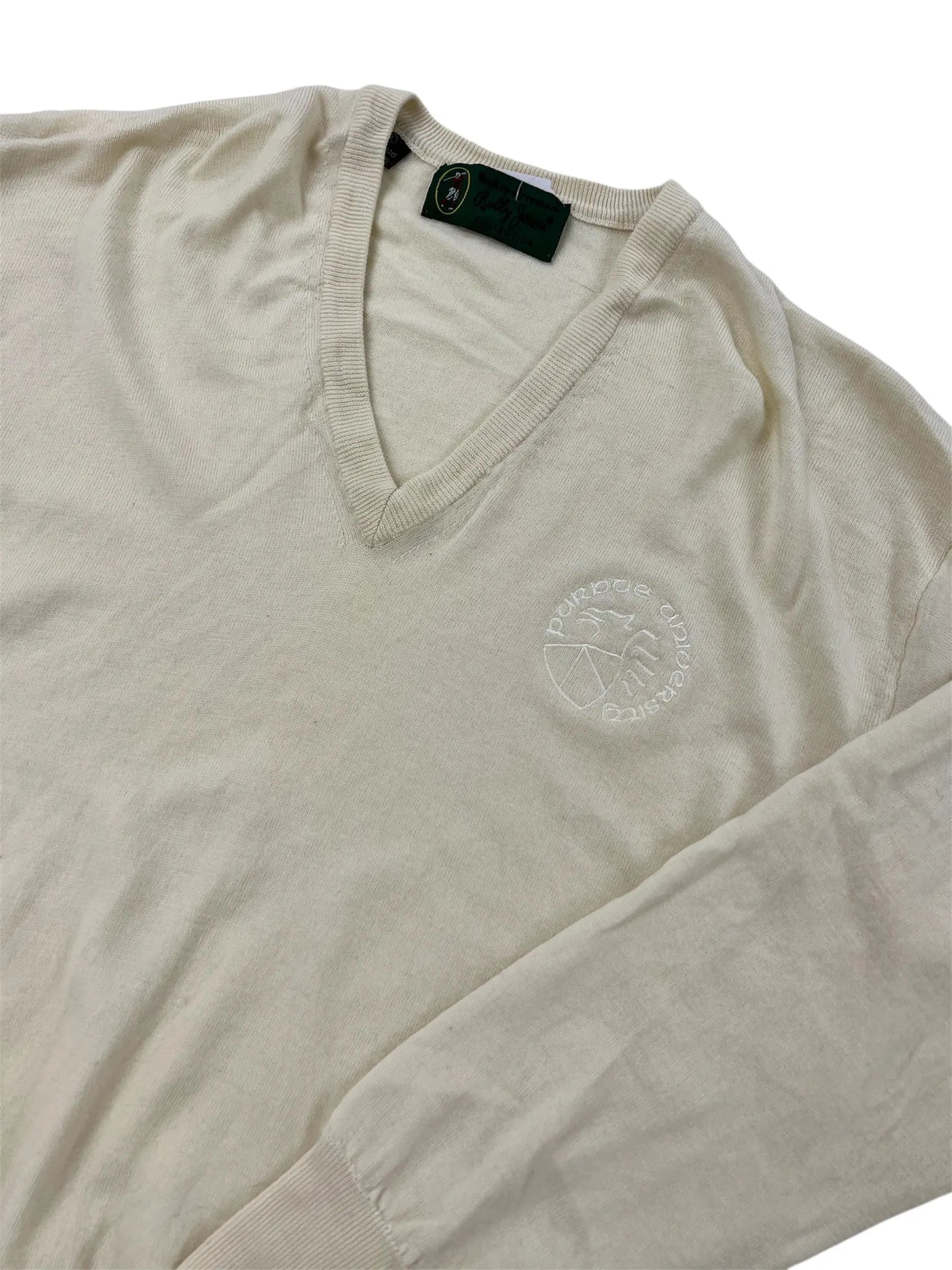 Vintage 90s Purdue Embroidered Sweater - xl Hammered Threads