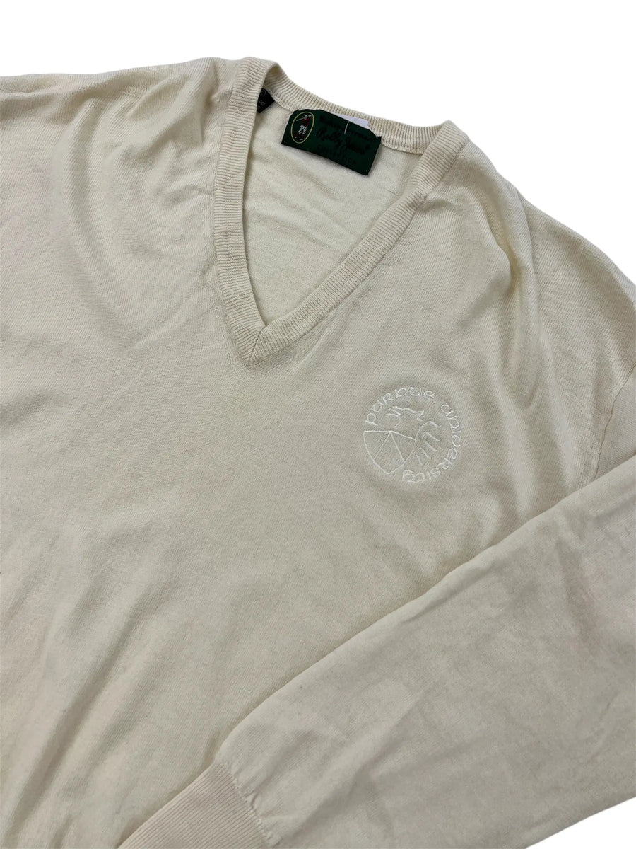 Vintage 90s Purdue Embroidered Sweater - xl Hammered Threads