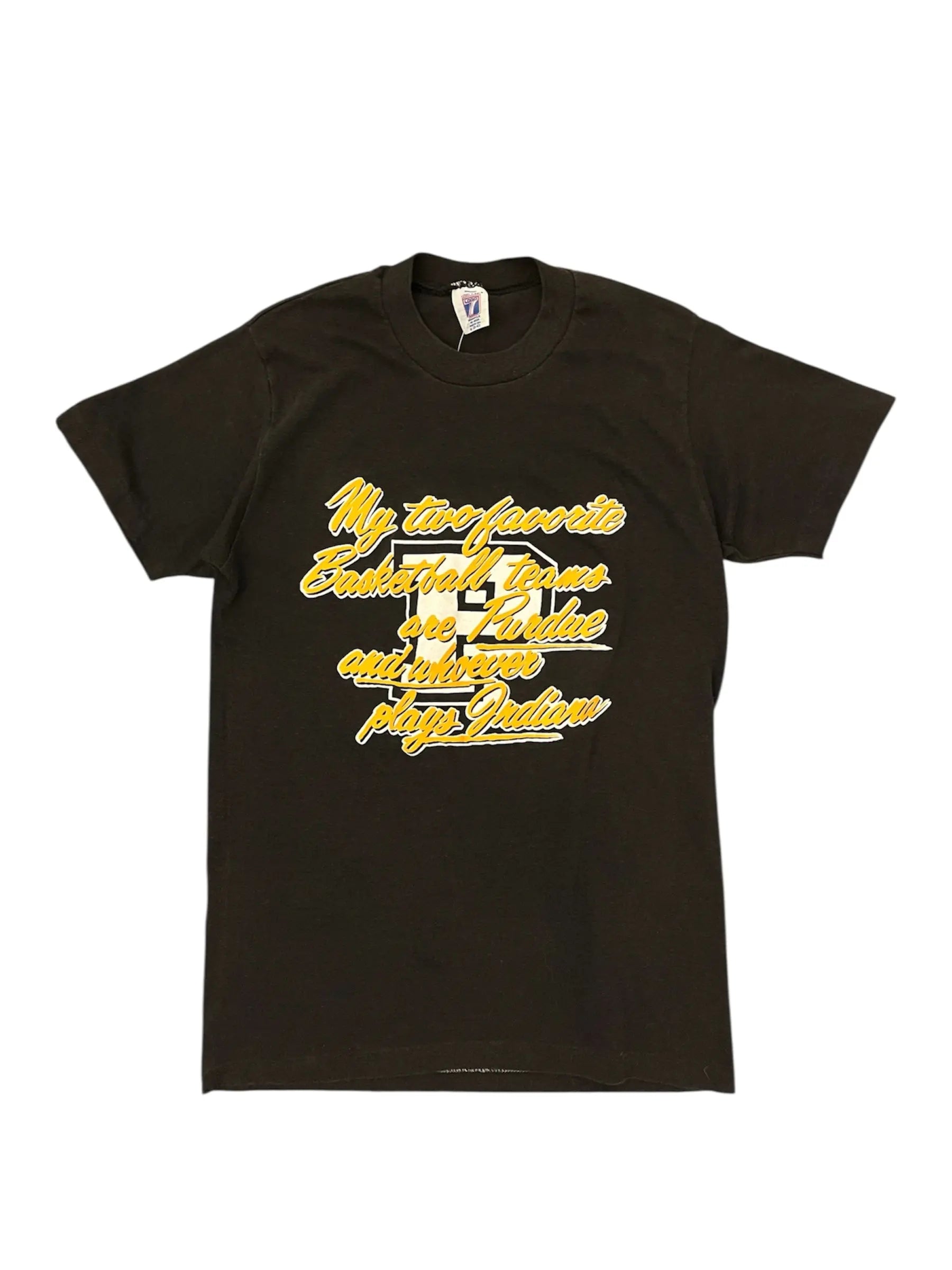 Vintage 80s IU Rivalry Tshirt - Hammered Threads