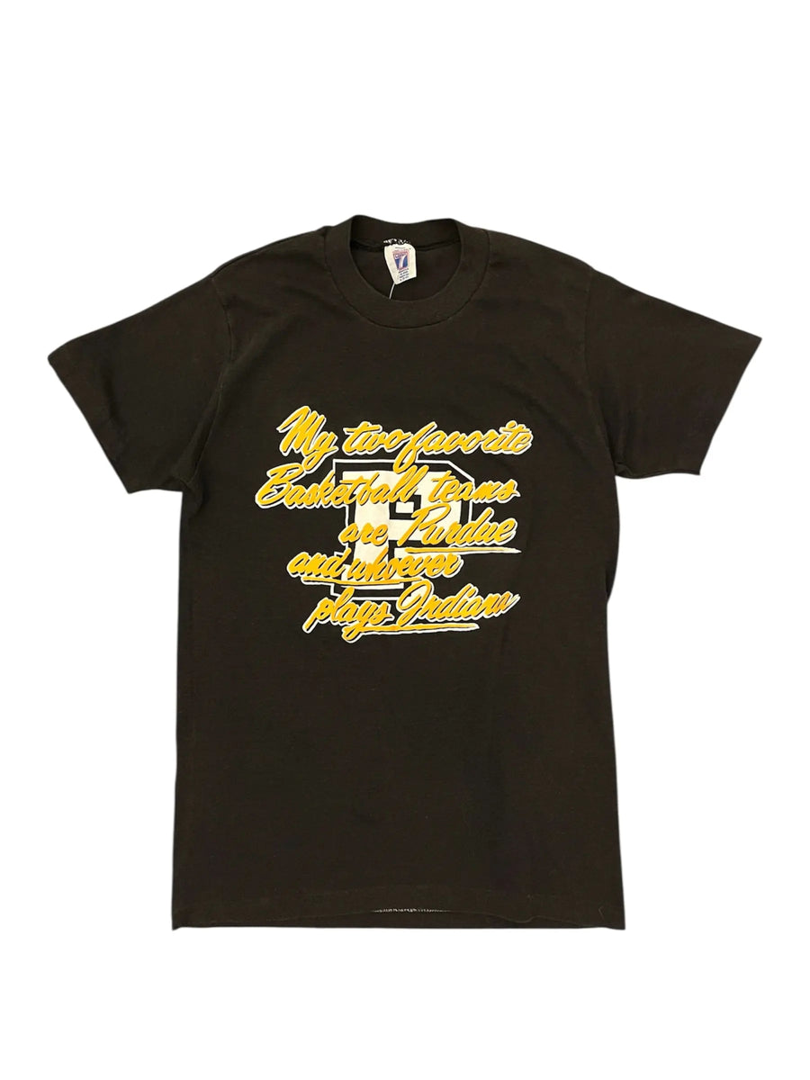 Vintage 80s IU Rivalry Tshirt - Hammered Threads