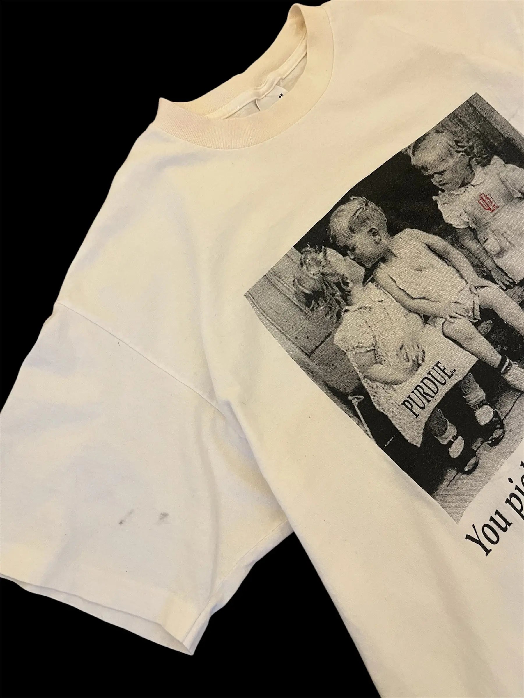 Vintage 90s Hammered Threads