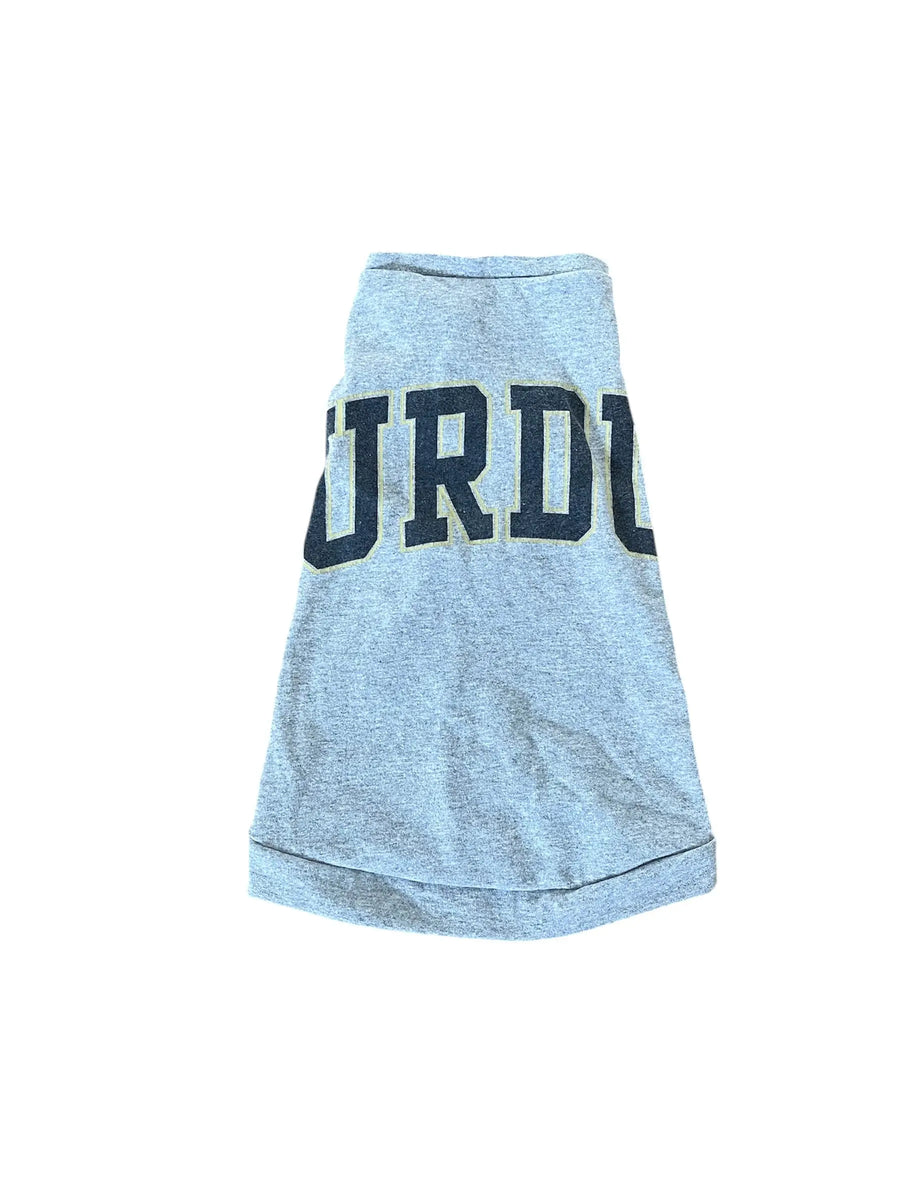 Reworked Purdue Cat Wear - Bambino Size Hammered Threads