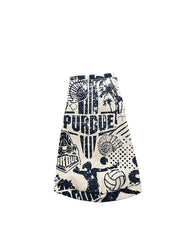 Reworked Purdue Cat Wear - Bambino Size Hammered Threads