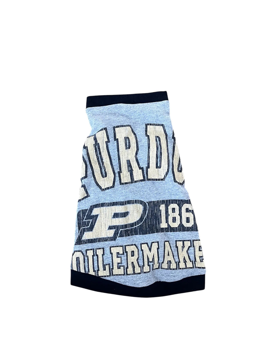 Reworked Purdue Cat Wear - Bambino Hammered Threads