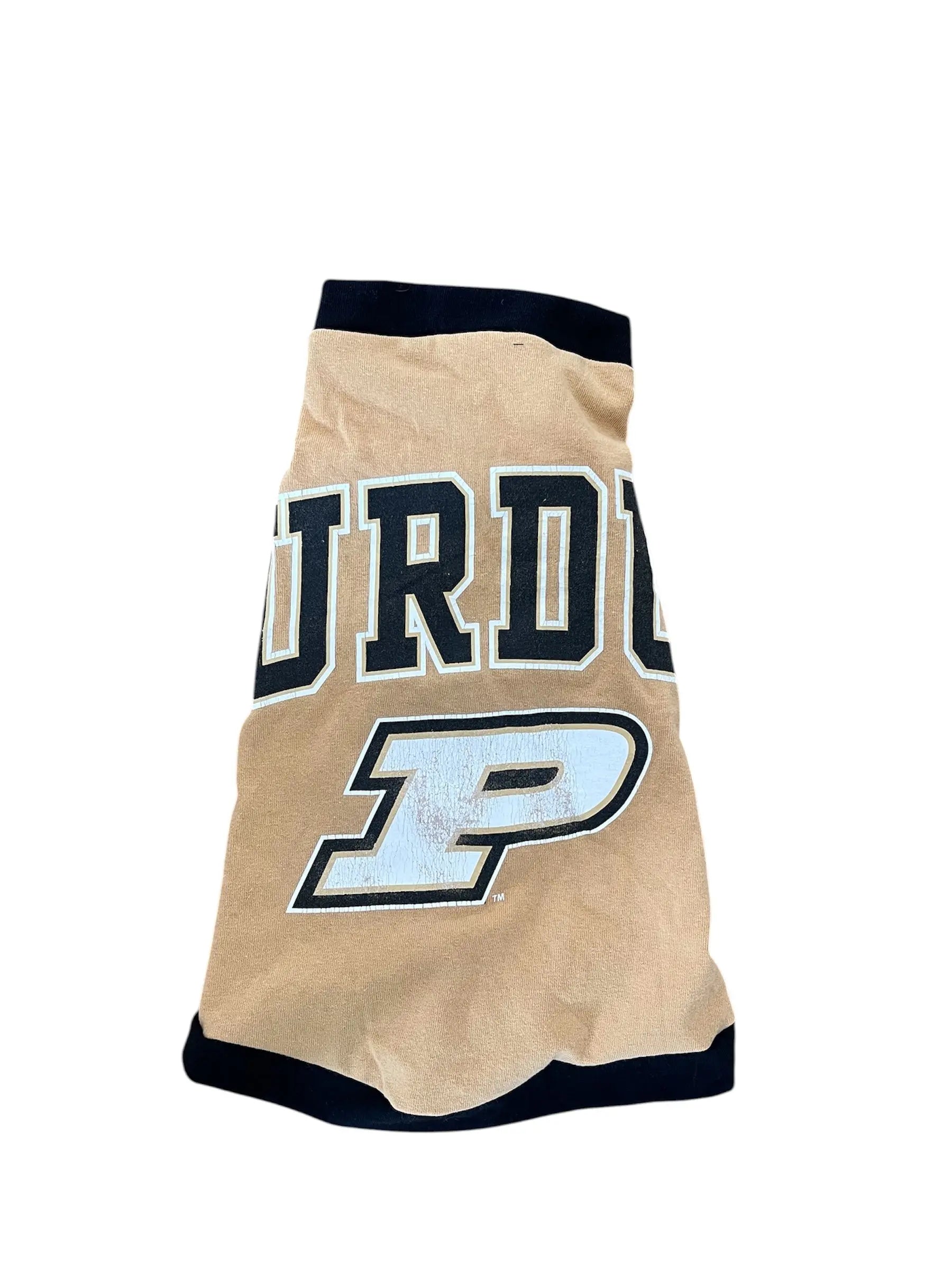 Reworked Purdue Cat Wear - Bambino Size Hammered Threads