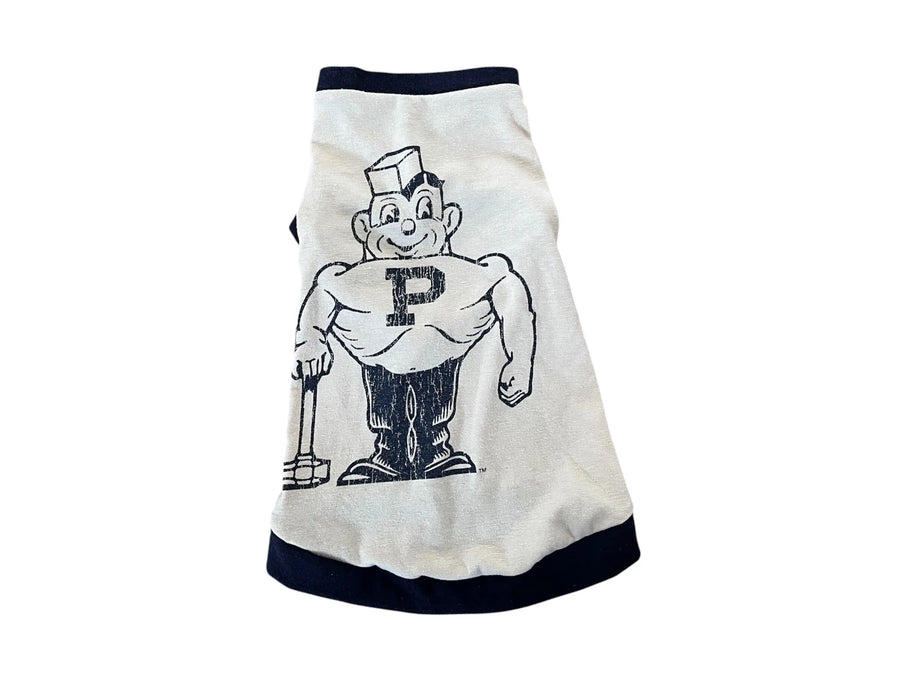 Reworked Purdue Cat Wear- Regular Size Hammered Threads