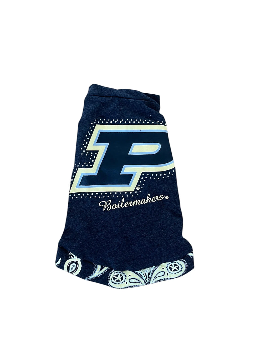 Reworked Purdue Cat Wear - Regular Size Hammered Threads