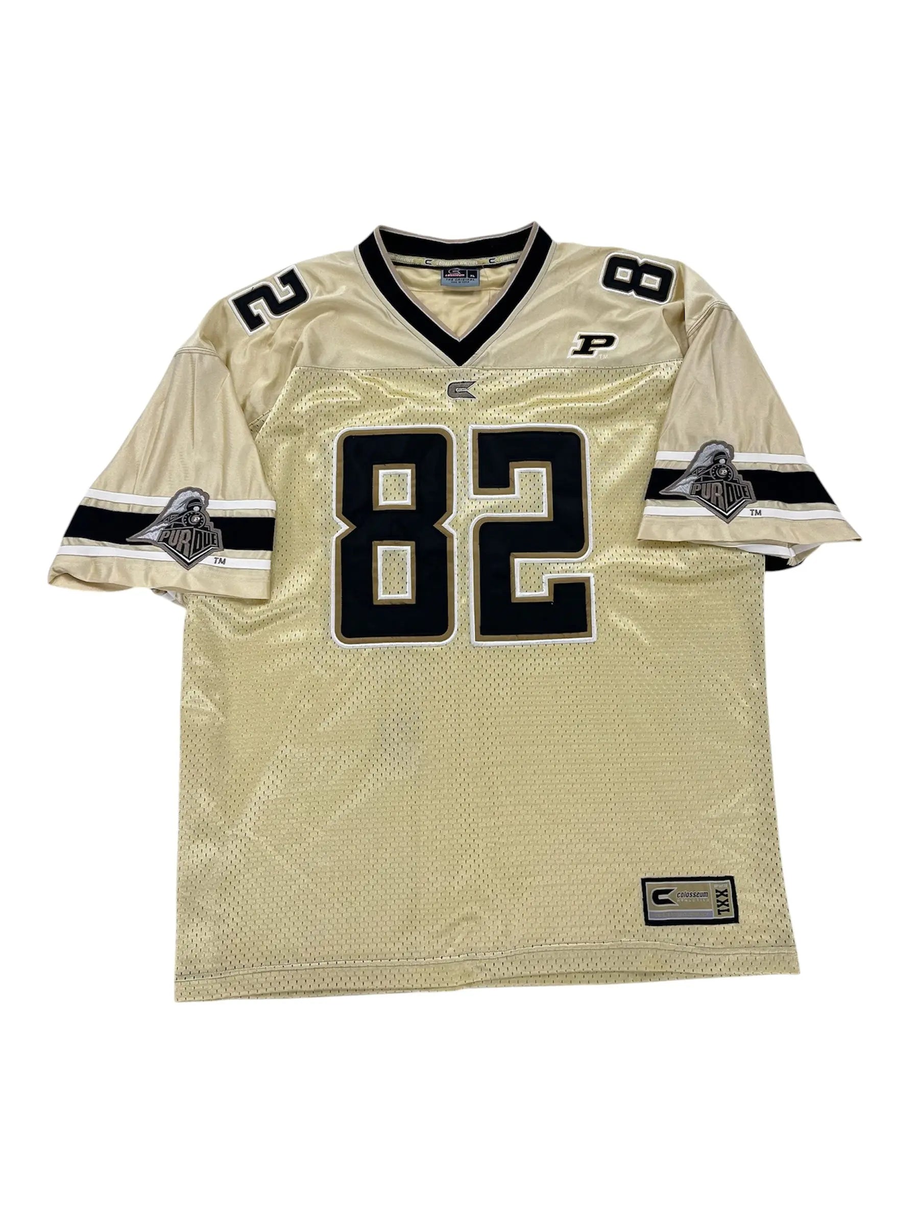 Vintage 90s Purdue Embroidered Football Jersey - XL Hammered Threads